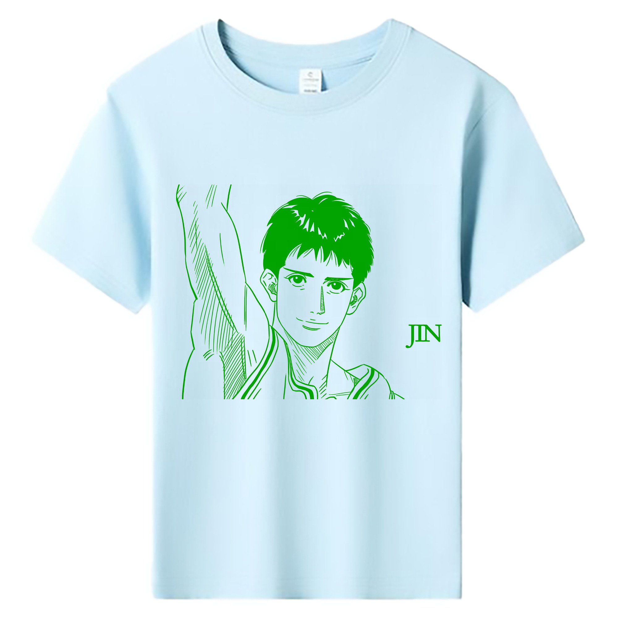 （画像用） SLAM DUNK／スラムダンク 綿100％キッズTシャツ（フロントプリント）